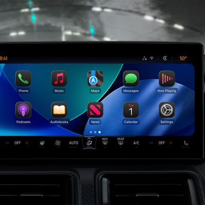 CarPlay Liquid Glass Dark
