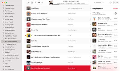 macos big sur apple music autoplay